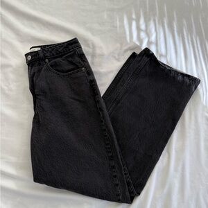 Abercrombie & Fitch Charcoal High Rise Jeans